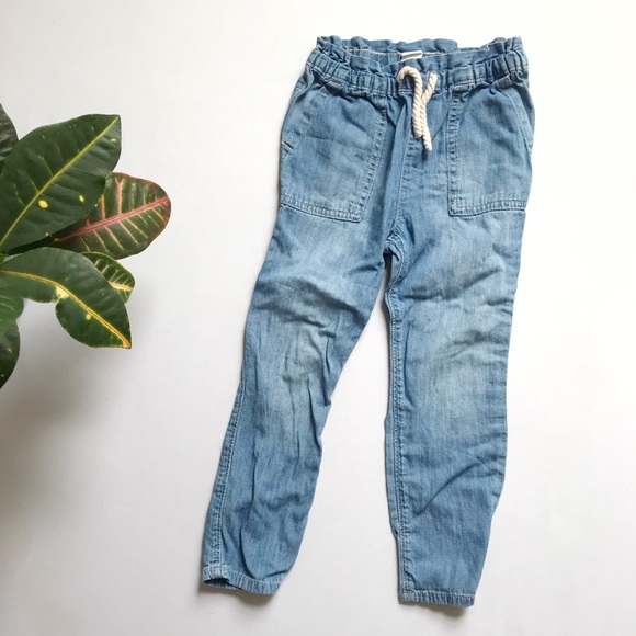gap elastic waist pants